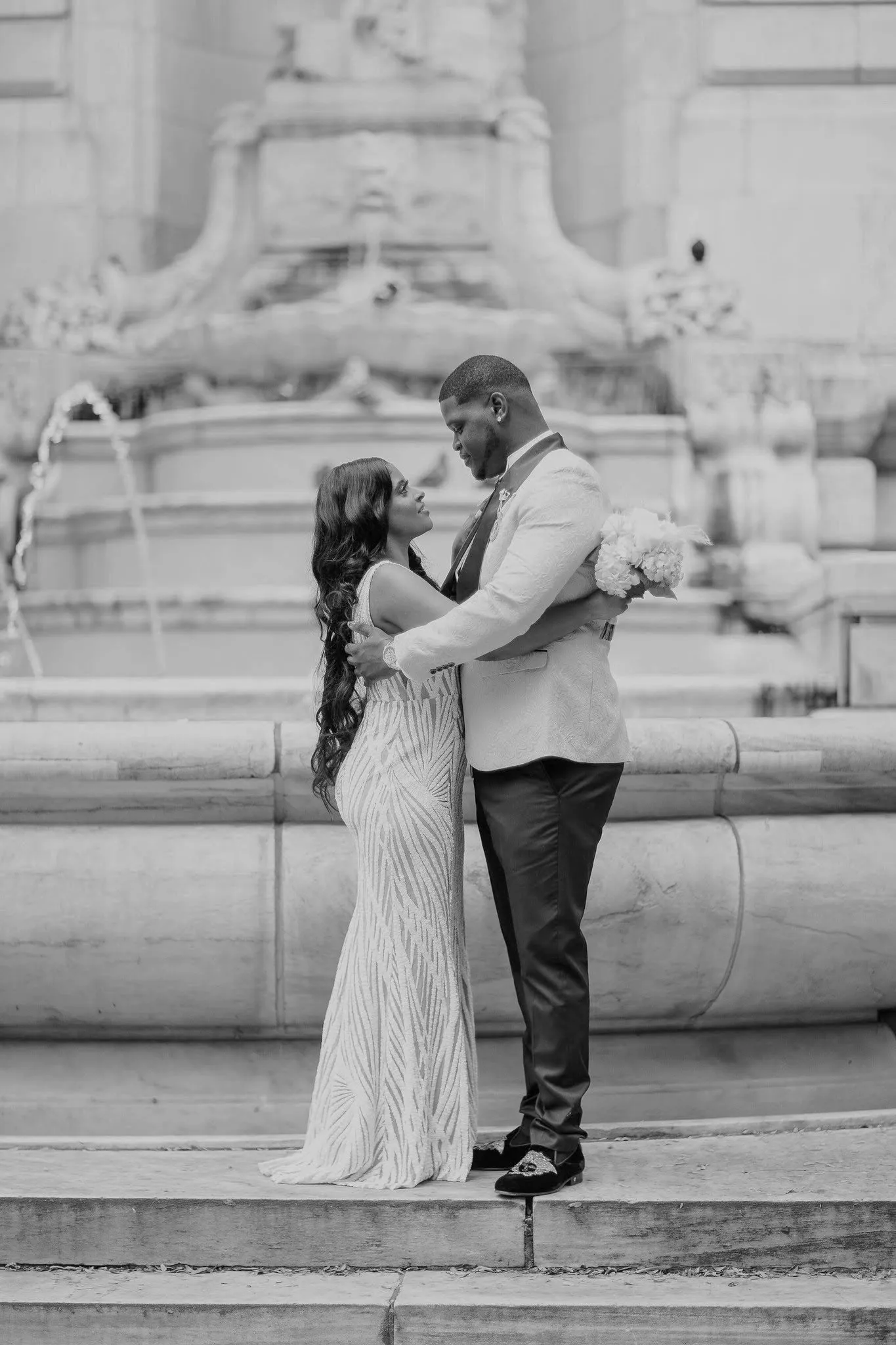 Patricia + Allen wedding at New York Public Library, Stephen A Schwarzman Building