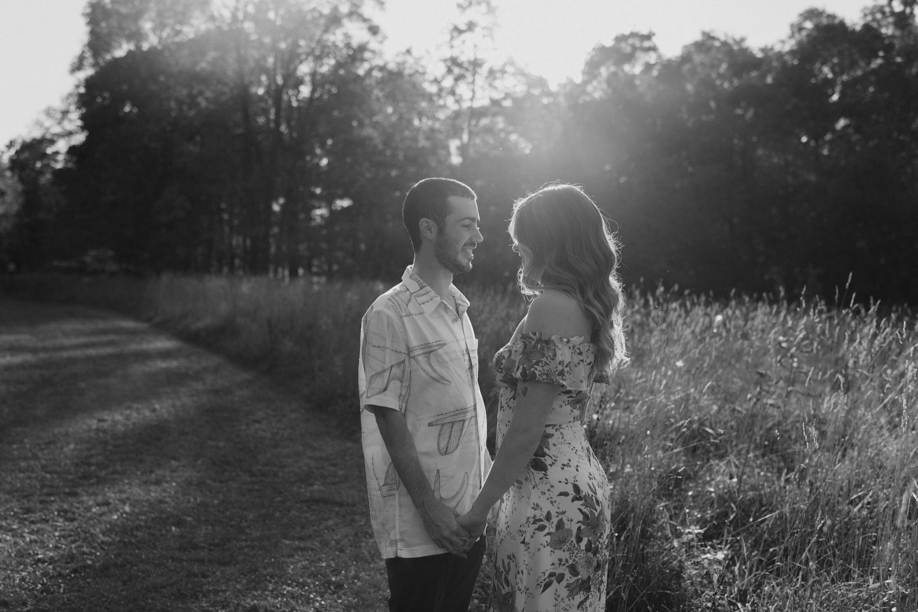 Makena + Eric wedding ceremony at New Beginnings Farmstead, Kingston, NY